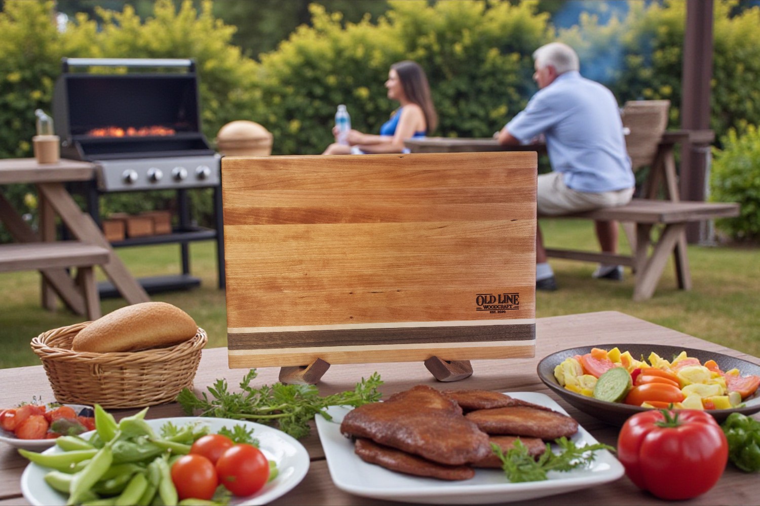 Cherry Craftsmanship with Walnut Accents